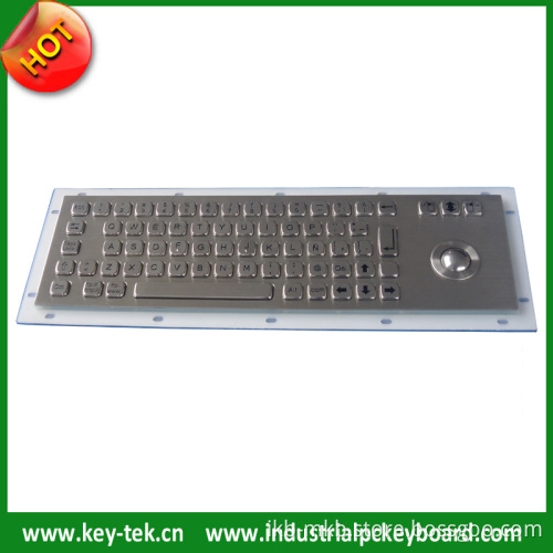 China Integrated Industrial Keyboard with Trackball with Free Custom Layout